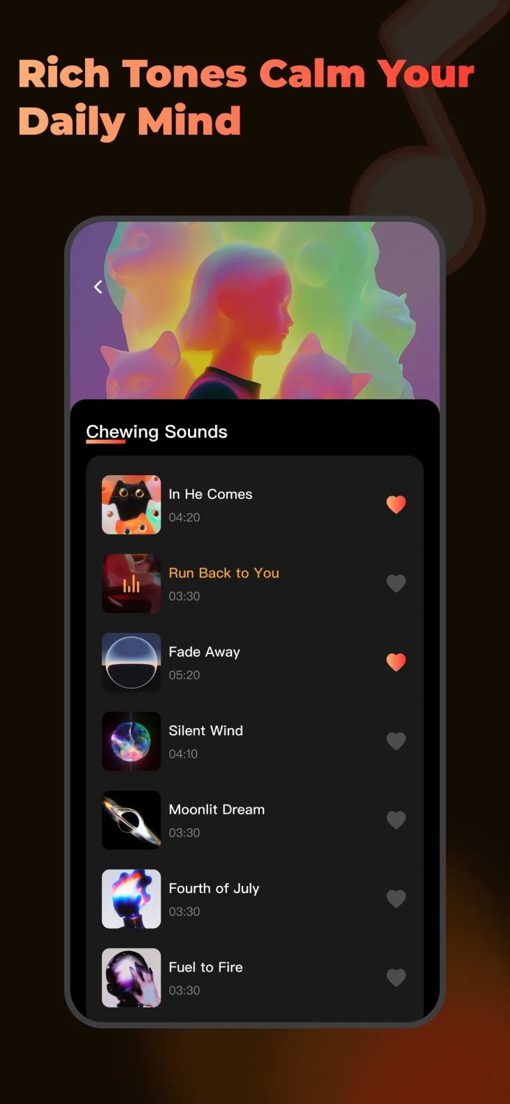 Rich tone playlists